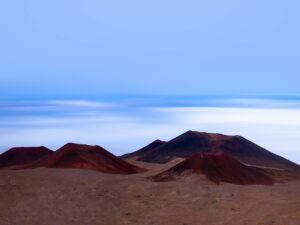 Experience Mauna Kea’s summit through a reserved lens, presenting a fine art print that quietly yet effectively communicates the essence of the Big Island’s allure.