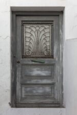 Historic door design from Chora, Mykonos.